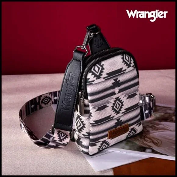 Cotton Canvas Crossbody Sling Bag with Adjustable Strap, 3 Compartments - Picture 4 of 7